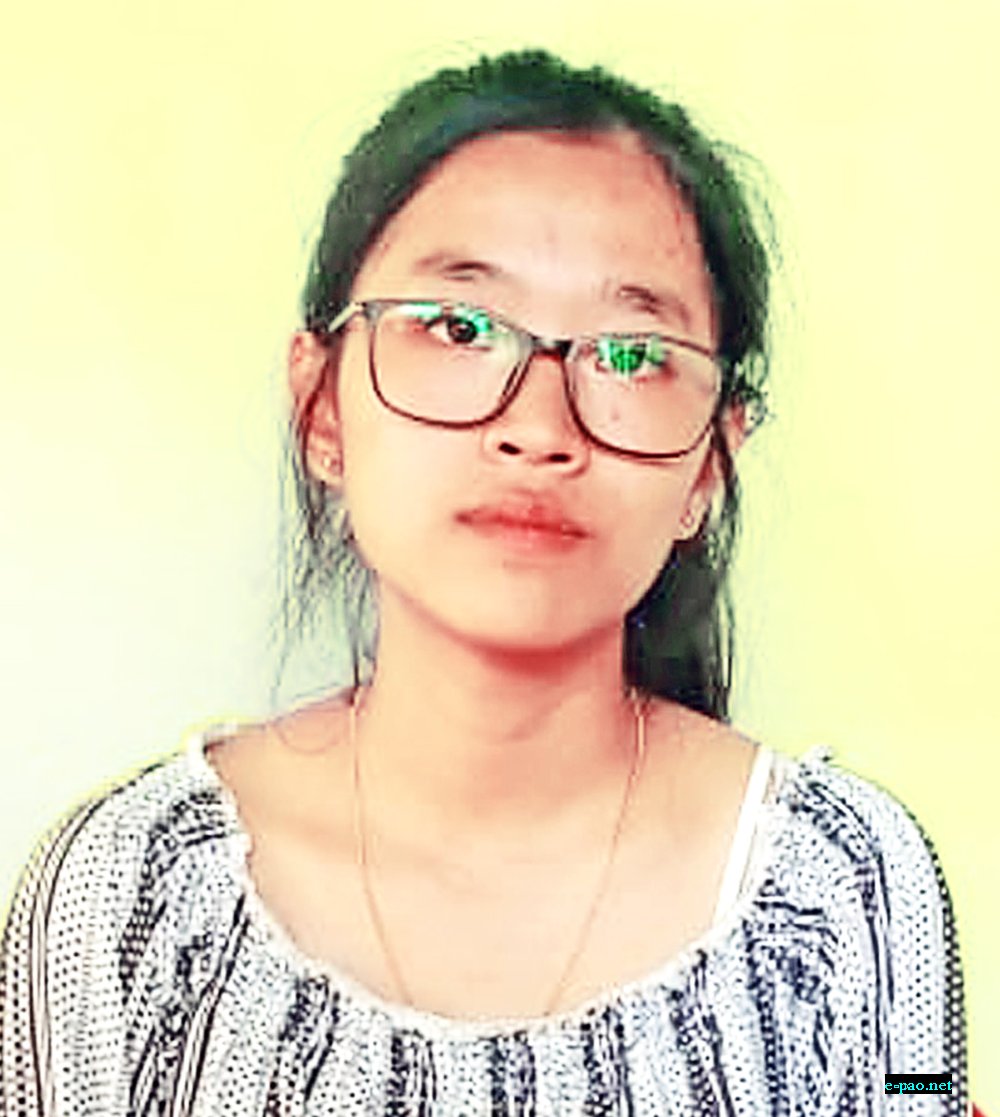Archana Hijam : 1st Position in Science stream : Higher Secondary Examination (HSE) Toppers :: 17 July 2020
