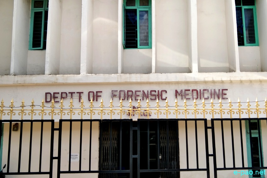 Department of Forensic Medicine at Regional Institute of Medical Sciences (RIMS), Imphal ::  26 June 2021