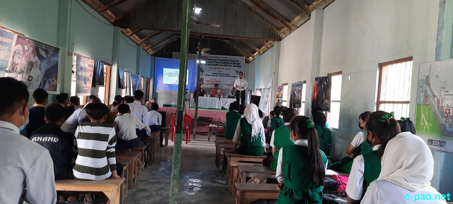 Promotion of science education in tribal students of Senapati & Imphal East :: March 25 & 28, 2021