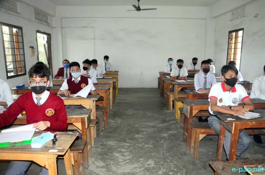 Students appearing for Class X Exam (High School Leaving Certificate) :: 05th April 2022