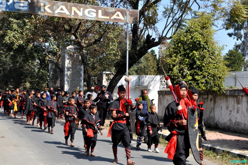 'Puya mei thaba' : Burning of Puya - 284th Observation at Iboyaima Shumang Leela Sanglen, Imphal :: 4  February 2013