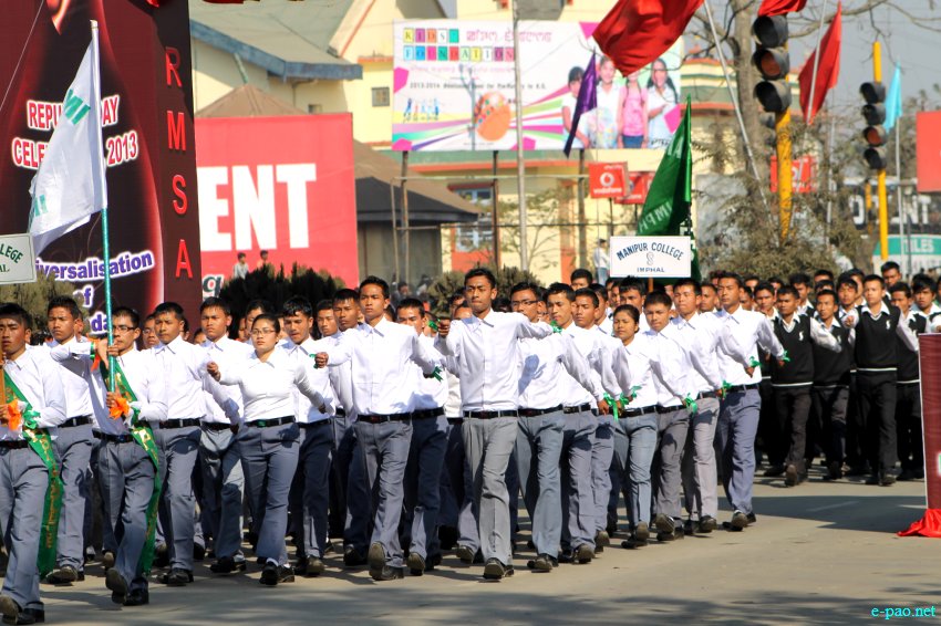64th Indian Republic Day celebration at Imphal, Manipur  :: 26 January 2013