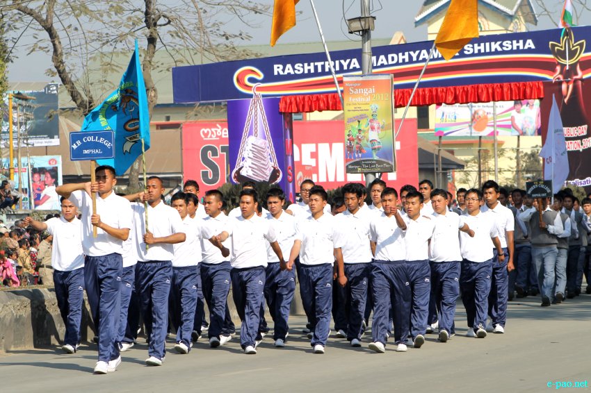 64th Indian Republic Day celebration at Imphal, Manipur  :: 26 January 2013