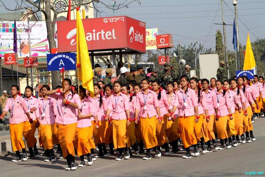 64th Indian Republic Day celebration at Imphal, Manipur  :: 26 January 2013