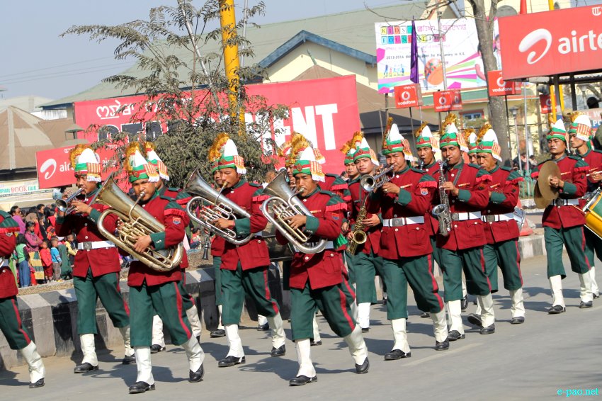 64th Indian Republic Day celebration at Imphal, Manipur  :: 26 January 2013