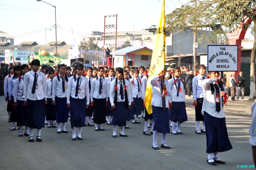 64th Indian Republic Day celebration at Imphal, Manipur  :: 26 January 2013