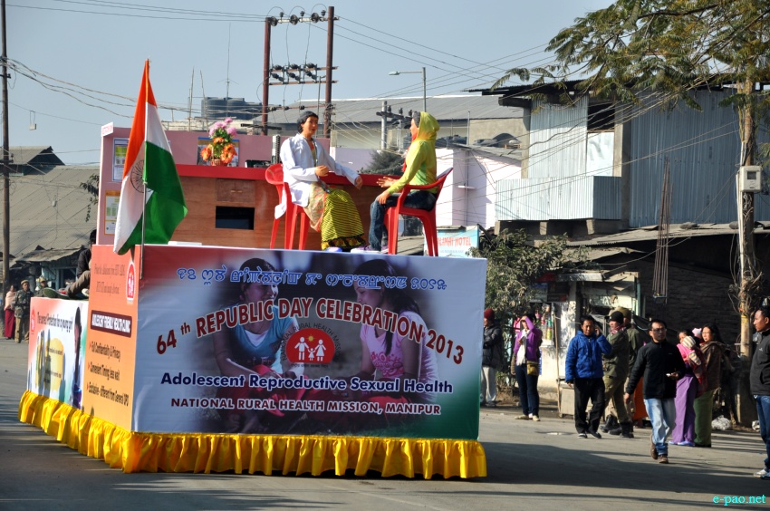 64th Indian Republic Day celebration at Imphal, Manipur  :: 26 January 2013