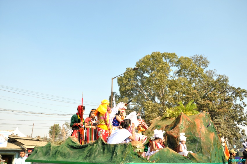 64th Indian Republic Day celebration at Imphal, Manipur  :: 26 January 2013