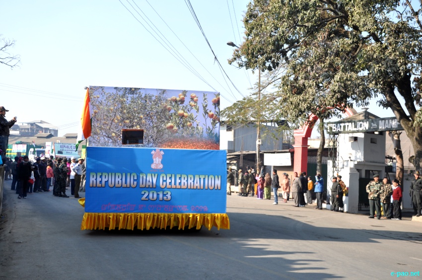 64th Indian Republic Day celebration at Imphal, Manipur  :: 26 January 2013