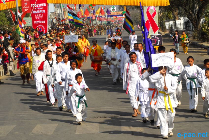 65th Indian Republic Day celebration at Imphal, Manipur  :: 26 January 2014