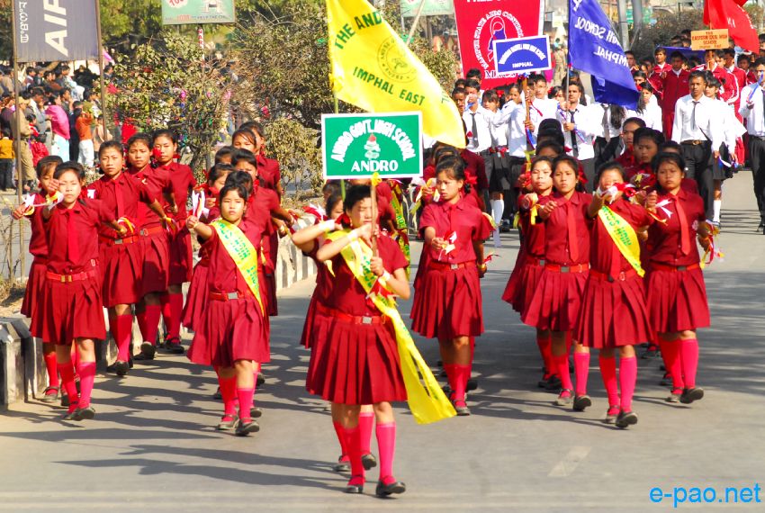 65th Indian Republic Day celebration at Imphal, Manipur  :: 26 January 2014