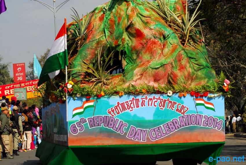 65th Indian Republic Day celebration at Imphal, Manipur  :: 26 January 2014
