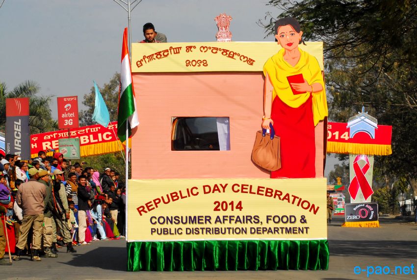 65th Indian Republic Day celebration at Imphal, Manipur  :: 26 January 2014