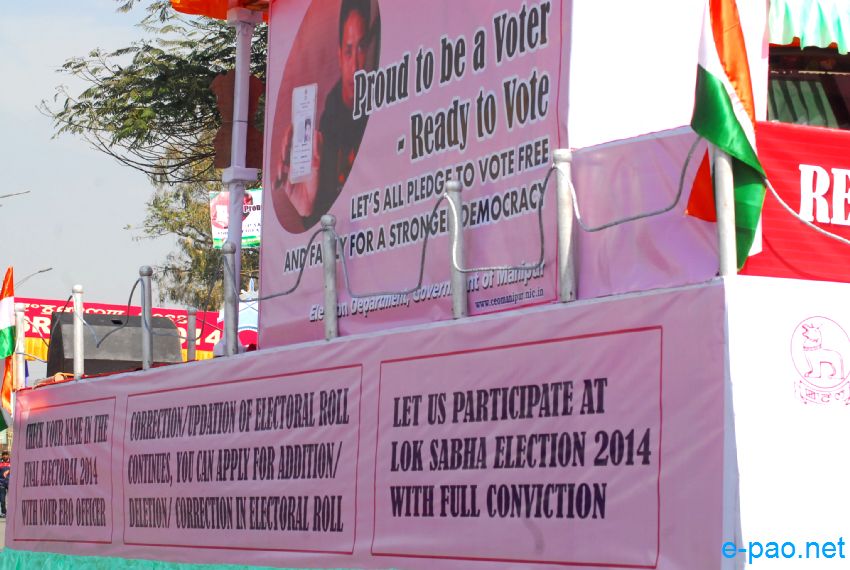 65th Indian Republic Day celebration at Imphal, Manipur  :: 26 January 2014