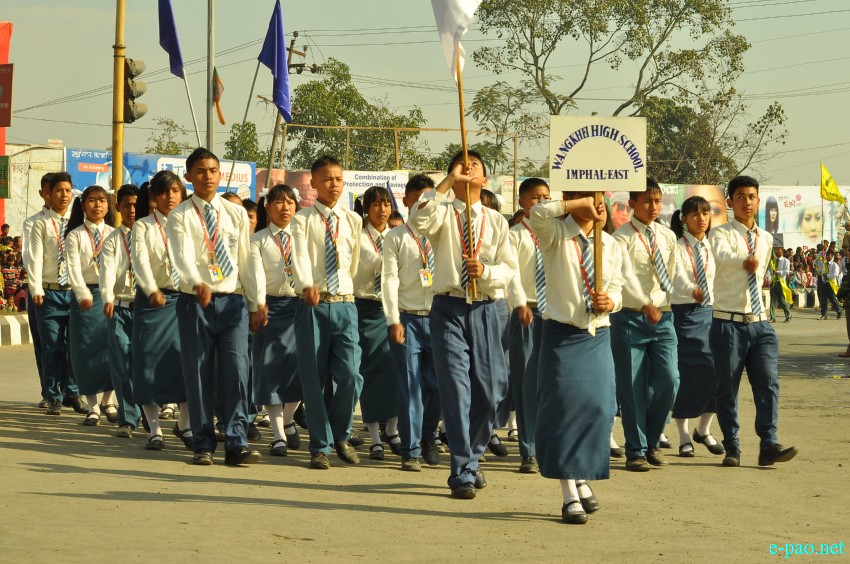 65th Indian Republic Day celebration at Kangla, Imphal, Manipur  :: 26 January 2014