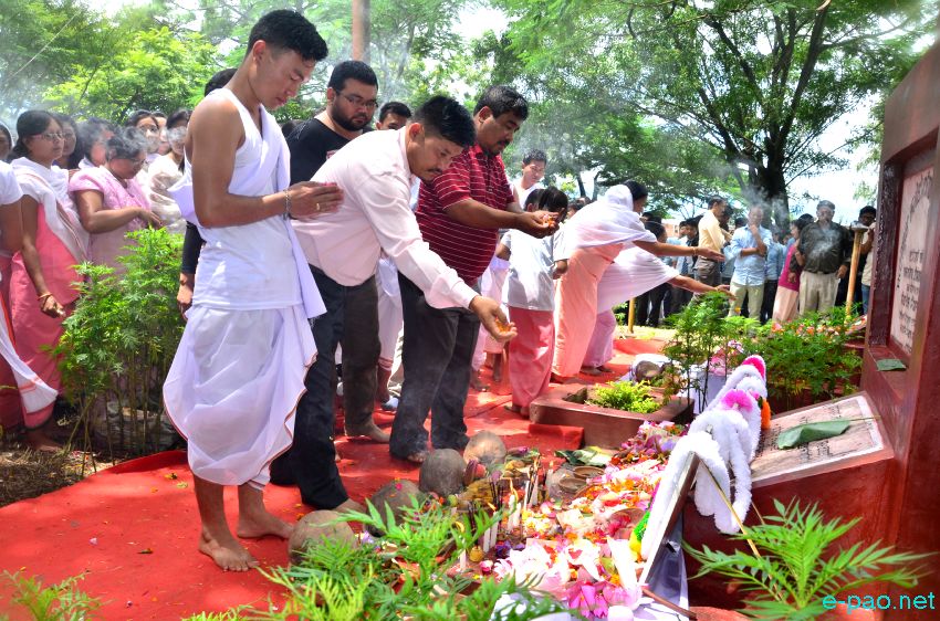50th Hunger Marchers Day with floral tribute at Pishum Ching and Rally across Imphal :: August 27 2015