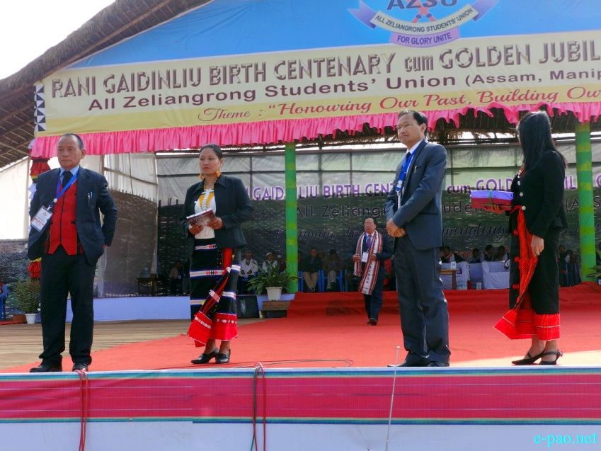 Rani Gaidinliu Birth Centenary / Golden Jubilee Celebration  at Thanagong village, Khoupum in Tamenglong :: December 15-17 2015