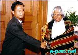 Dr APJ Abdul Kalam visit to Bunglawn (Bunglon), Churachandpur  :: 16th October 2006