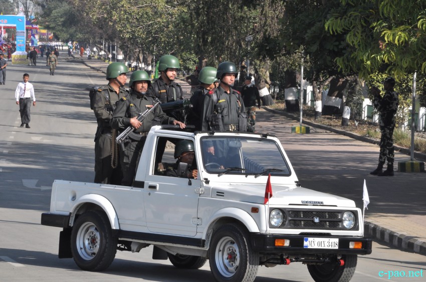 66th Indian Republic Day celebration at Imphal, Manipur  :: 26 January 2015