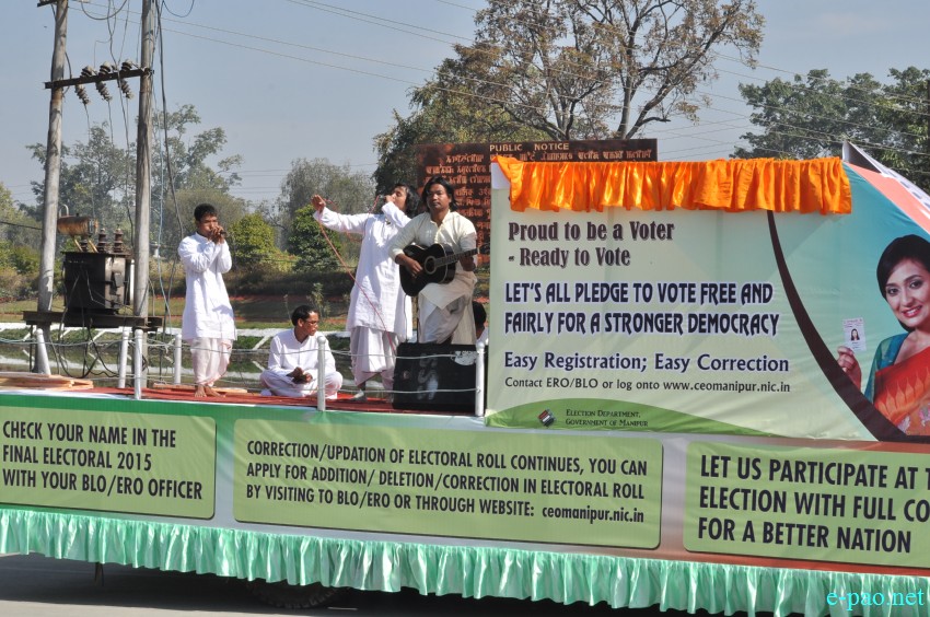 66th Indian Republic Day celebration at Imphal, Manipur  :: 26 January 2015