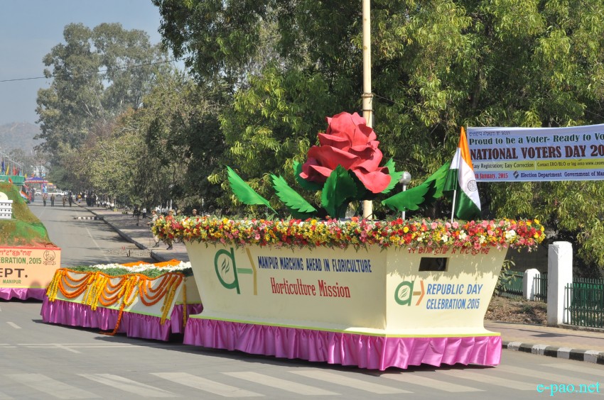 66th Indian Republic Day celebration at Imphal, Manipur  :: 26 January 2015