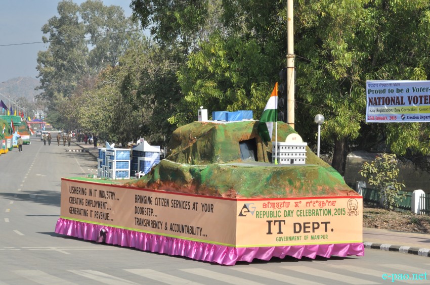 66th Indian Republic Day celebration at Imphal, Manipur  :: 26 January 2015