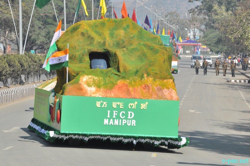 66th Indian Republic Day celebration at Imphal, Manipur  :: 26 January 2015
