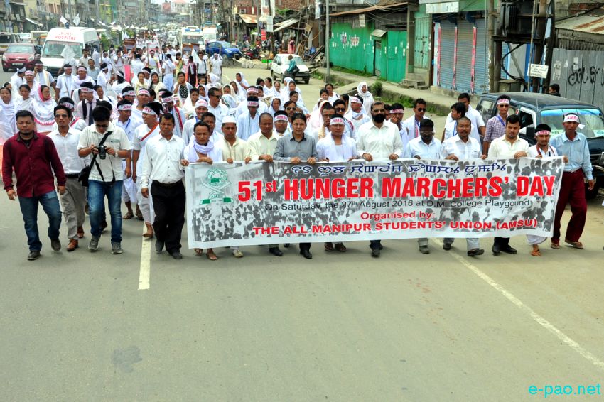 51st Hunger Marchers' Day  at Pishum Chingamacha :: August 27 2016