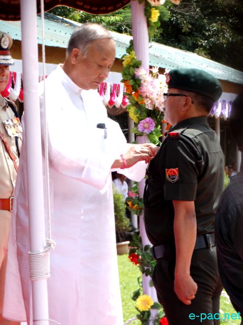 Indian Independence Day observation at 1st MR Ground, Imphal :: 15 August 2016