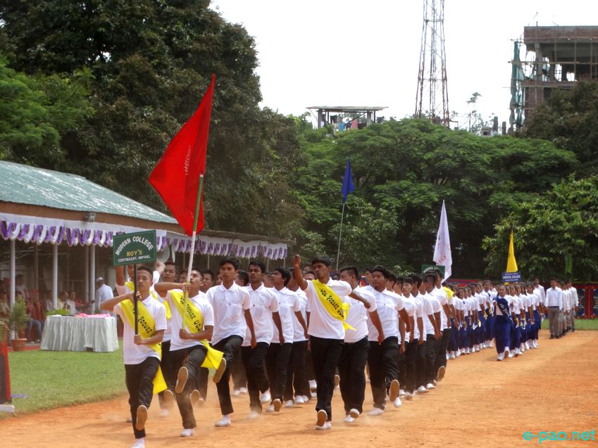 Indian Independence Day observation at 1st MR Ground, Imphal :: 15 August 2016