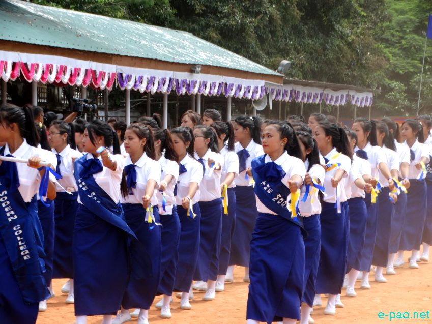 Indian Independence Day observation at 1st MR Ground, Imphal :: 15 August 2016