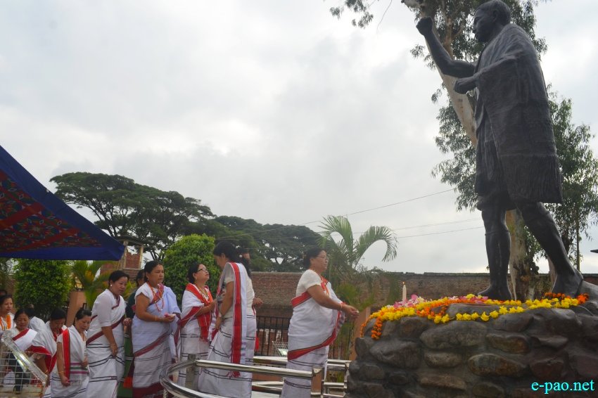 85th Martyr's Day of Haipou Jadonang observed at Haipou Jadonang Park at Keishampat :: 29 August 2016