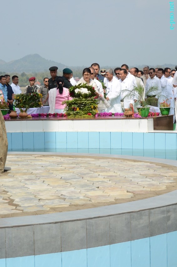 Rich tributes paid to martyrs and War Heroes on Khongjom Day  :: April 23 2018