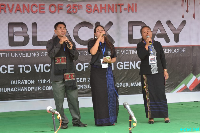 Kukis observed 25th anniversary of 'Sahnit', Kuki Black Day  at Churachandpur :: 13 September 2018 