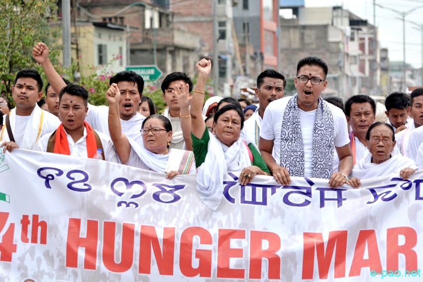 54th Hunger Marchers' Day (Chaklam Khongchat Numit) at Pishum Chingamacha :: August 27 2019