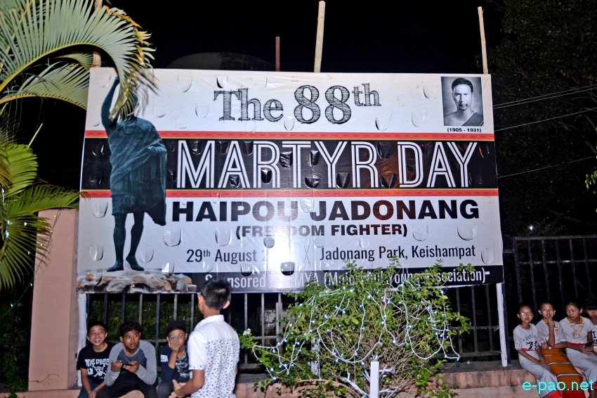 88th Martyrdom of Haipou Jadonang at Keishampat, Imphal :: August 29 2019