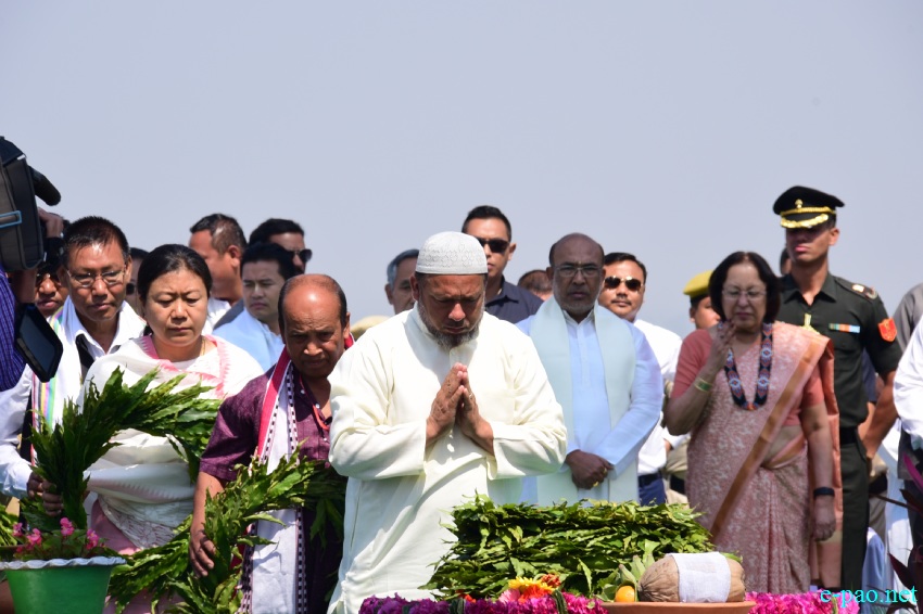Rich tributes paid to martyrs and War Heroes on Khongjom Day  :: April 23 2019