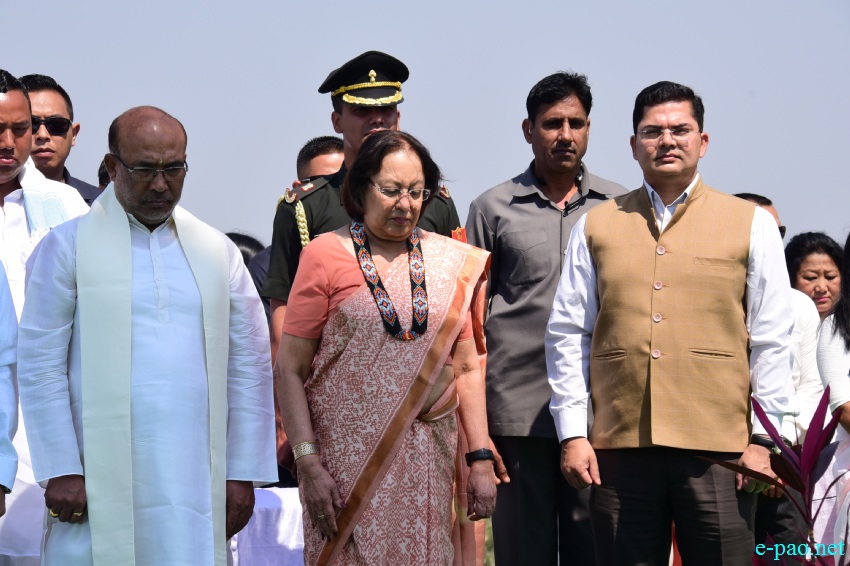 Rich tributes paid to martyrs and War Heroes on Khongjom Day  :: April 23 2019