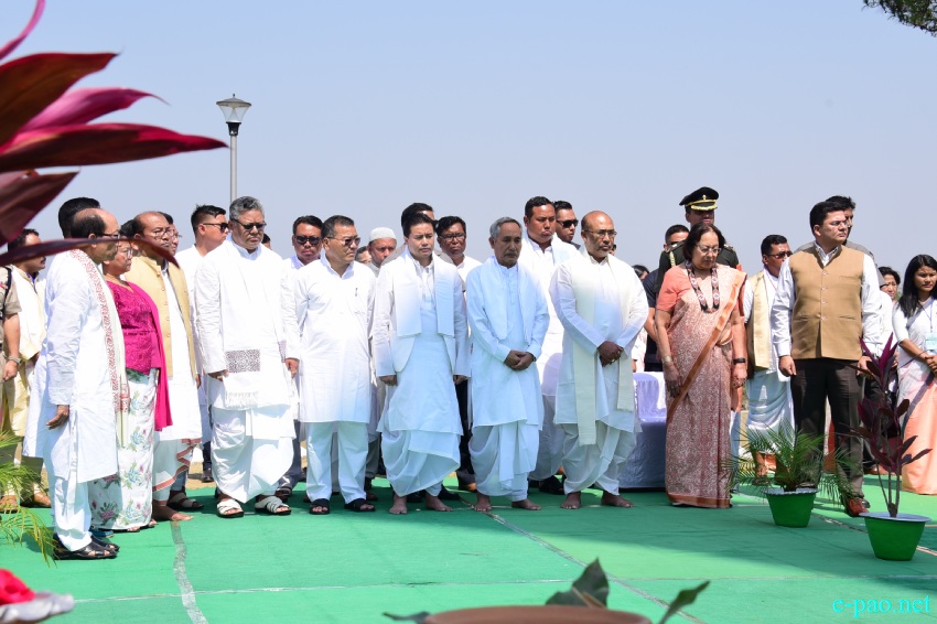 Rich tributes paid to martyrs and War Heroes on Khongjom Day  :: April 23 2019