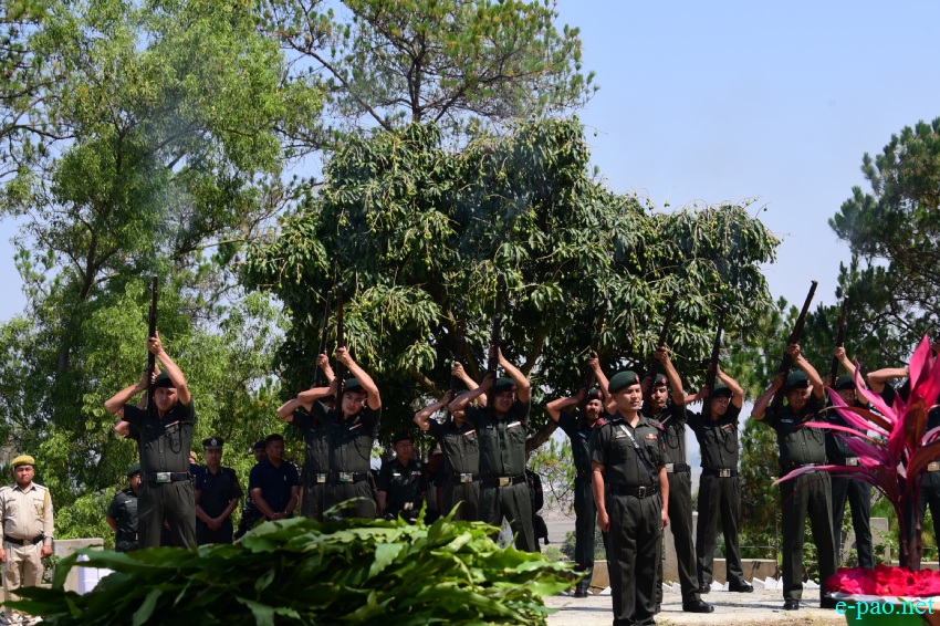 Rich tributes paid to martyrs and War Heroes on Khongjom Day  :: April 23 2019