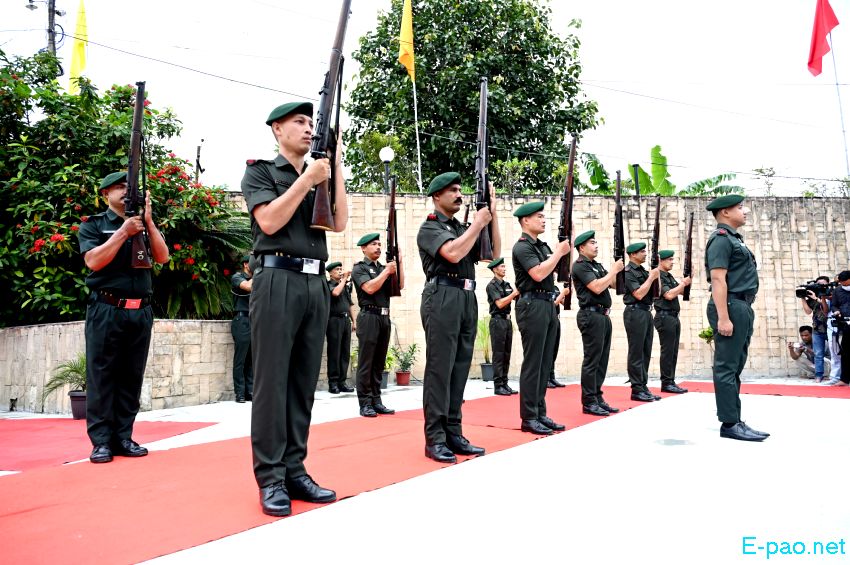 131st Patriots' Day : State Level observation at  Hicham Yaicham Pat, Imphal :: 13 August 2022