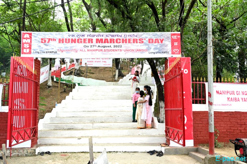 57th Hunger Marchers' Day (Chaklam Khongchat Numit) at Pishum Chingamacha :: August 27 2022