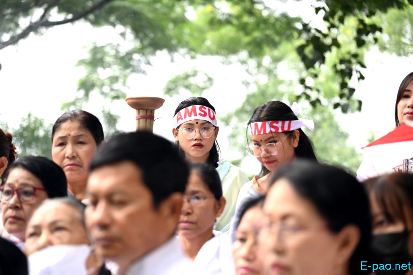  57th Hunger Marchers' Day (Chaklam Khongchat Numit) at Pishum Chingamacha :: August 27 2022   