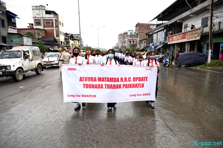 57th Hunger Marchers' Day (Chaklam Khongchat Numit) at Pishum Chingamacha :: August 27 2022