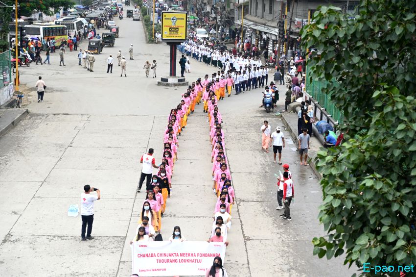 57th Hunger Marchers' Day (Chaklam Khongchat Numit) at Pishum Chingamacha :: August 27 2022