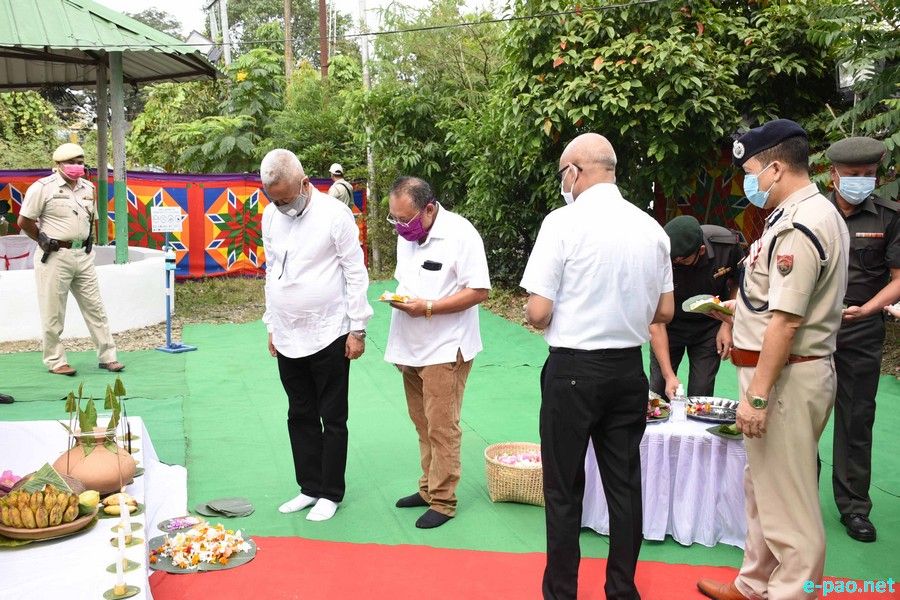 124th Birth Celebration of Lamyanba Hijam Irabot at Irawat Square, Thangmeiband :: 30 September 2020