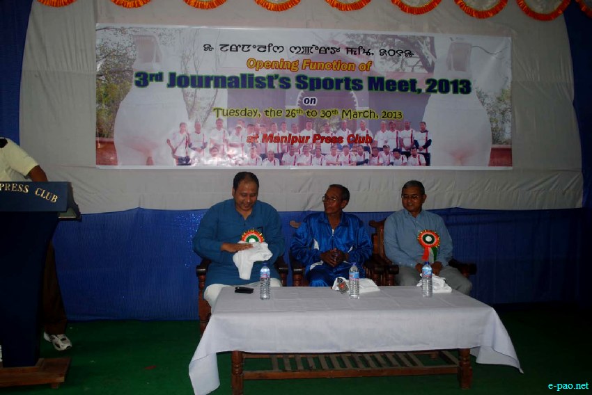 3rd Journalist's sports meet 2013  :: March 26-31, 2013
