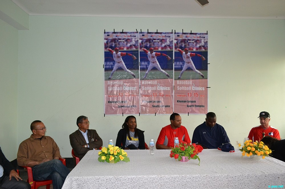 All American Baseball and Softball Coaching Camp with Barry Larkin and Olympian Natasha Watley at Khuman Lampak :: Feb 13 2013