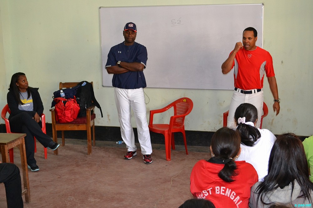 All American Baseball and Softball Coaching Camp with Barry Larkin and Olympian Natasha Watley at Khuman Lampak  :: Feb 13 2013