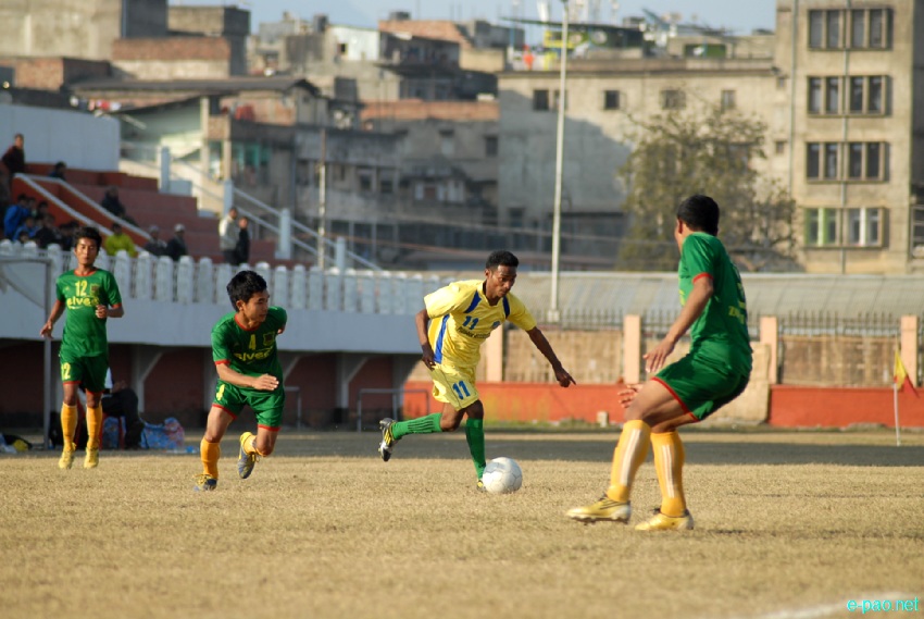 ZFC, Churchandpur Vs NACO, Nambulmapal at 56th CC Meet Football Final round at Mapal Kangjeibung :: 10 January, 2013